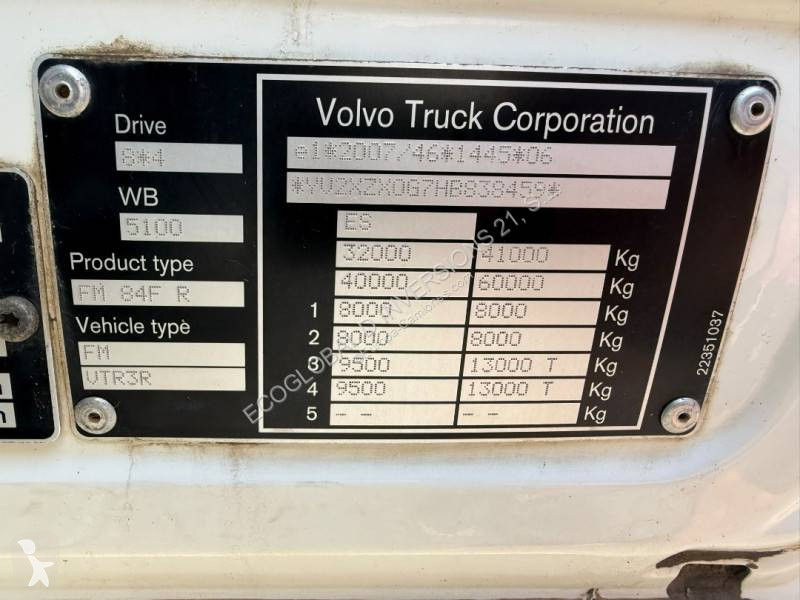 Kamion Volvo 450