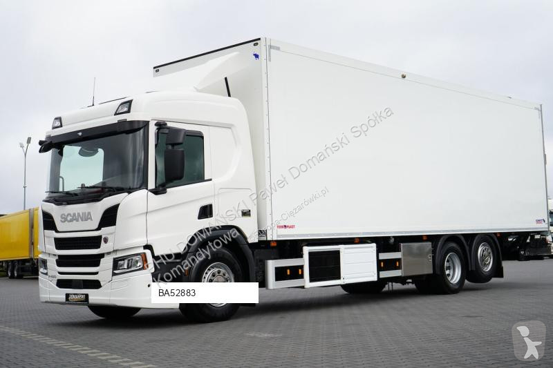 Kamion Scania P 450 / ACC / E 6 / CHŁODNIA +...