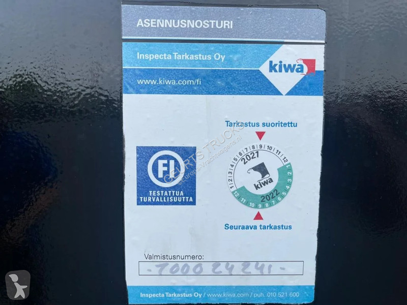 Lastbil Volvo FMX 540 10X4 + EFFER 1255/7S +...