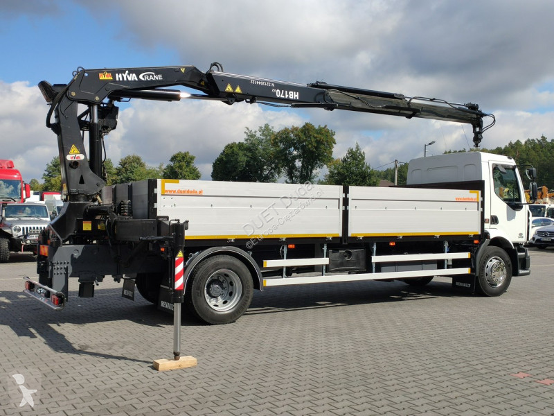 Camion Renault 180.240DXI + HDS HYVA HB170E2...