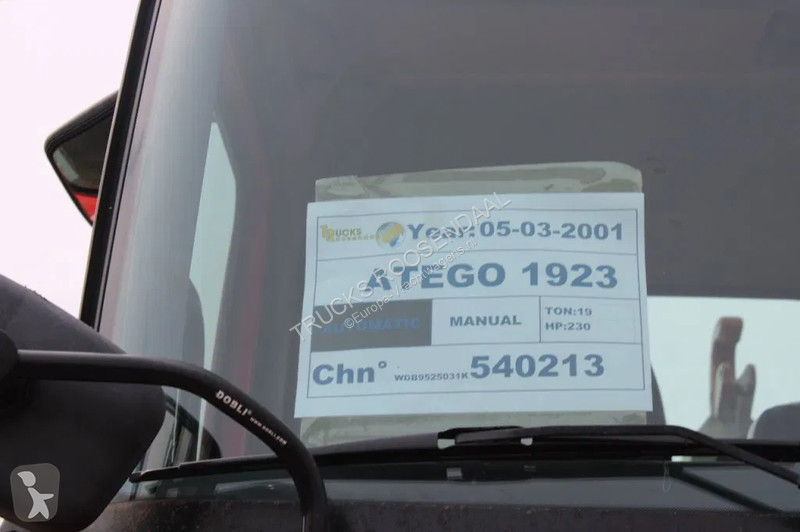 Camion Mercedes 1923 + HOOK SYSTEM + EURO 2