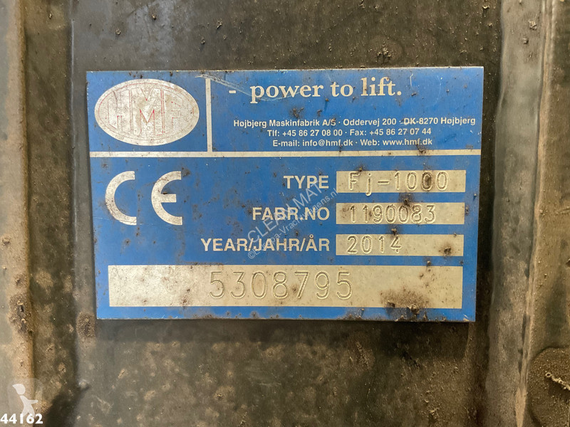 Camion Volvo 500 Euro 6 HMF 50 Tonmeter...