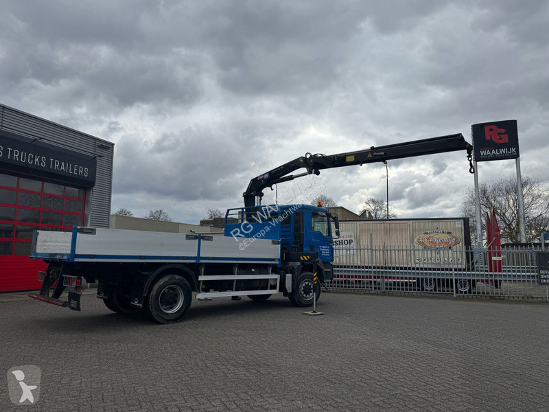 Traktor MAN TGM 18-290 4x4 Kraan met Open...
