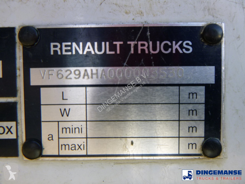 Lastbil Renault 280 dxi 4x2 gas tank 19.2 m3