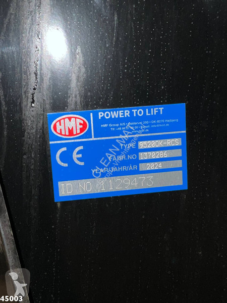Camion DAF FAX  530 HMF 95 Tonmeter laadkraan +...