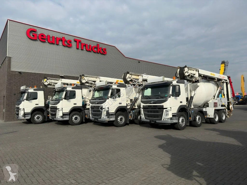 Kamion Volvo 8X4 + STETTER 9 M3 MIXER/MISCHER +...