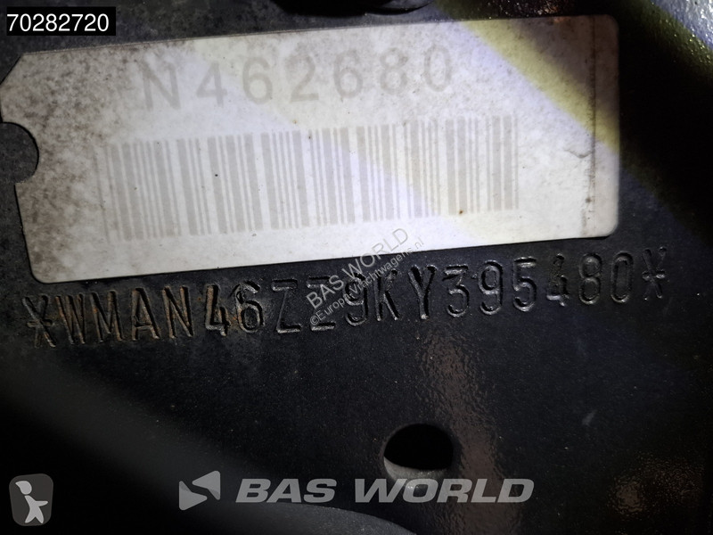 Lastbil MAN TGM 6X2 2000kg Ladebordwand...