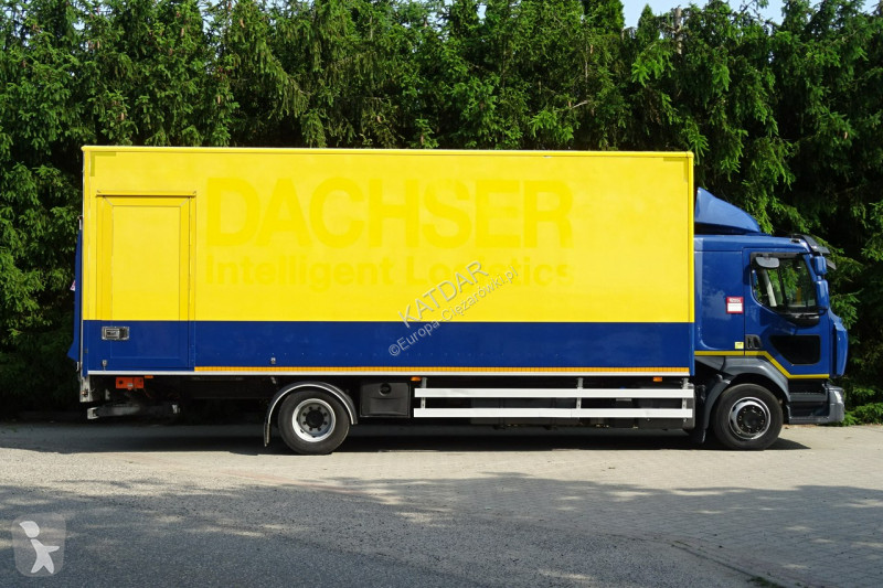 Camion Renault D12 Euro 6 kontener 18p z windą...