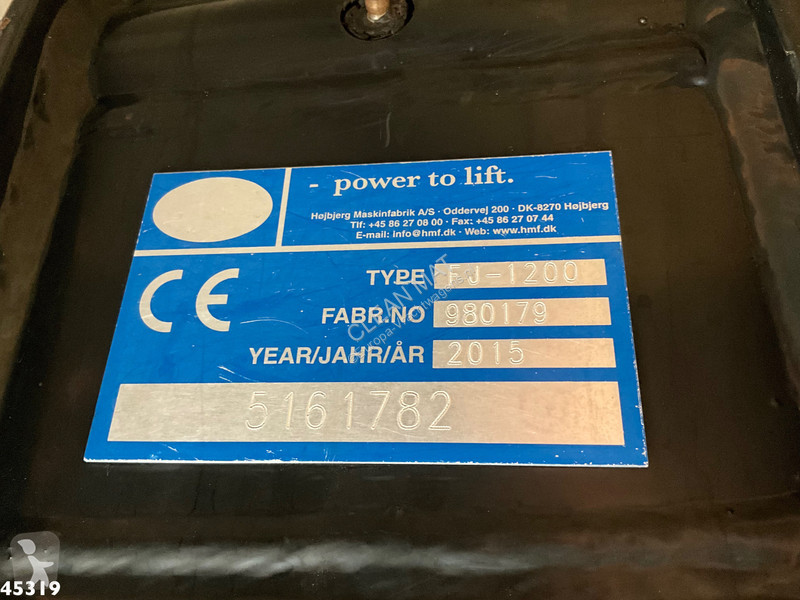 Camion Scania 450 Euro 6 HMF 60 Tonmeter...