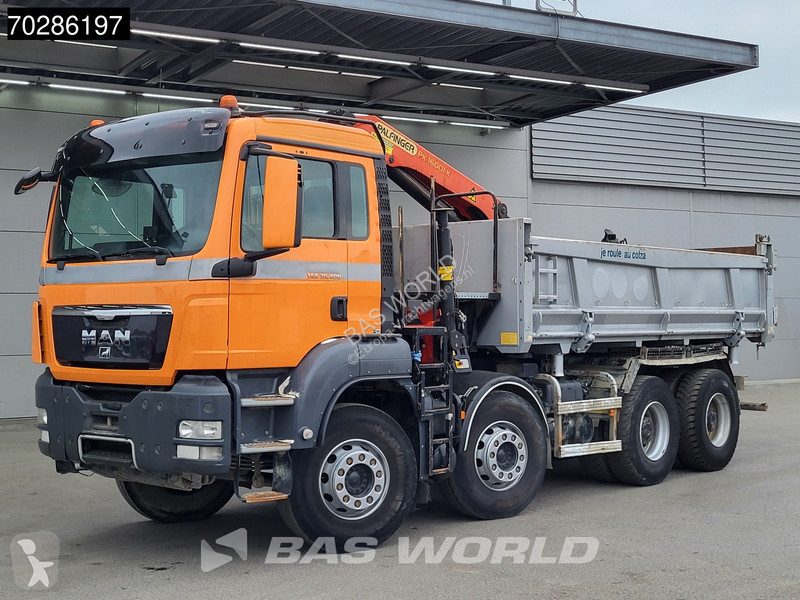 Camion MAN 35.400 8X4 Palfinger PK16001 K Kran...
