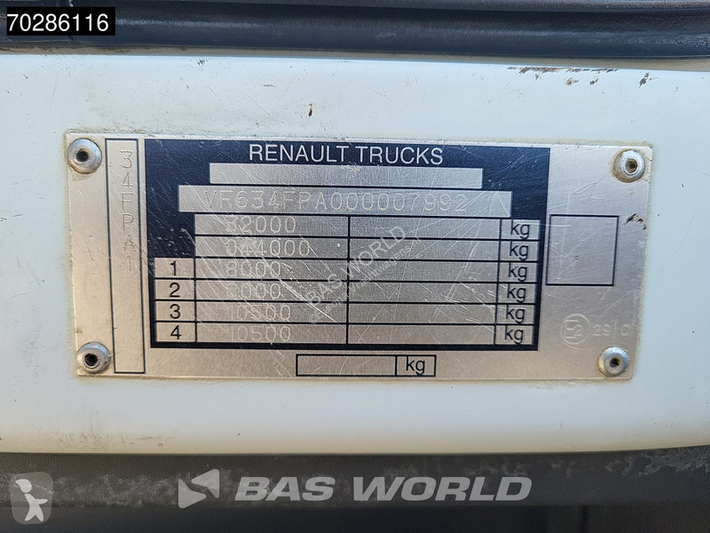 Kamion Renault 430 8X4 16m3 tipper Retarder...