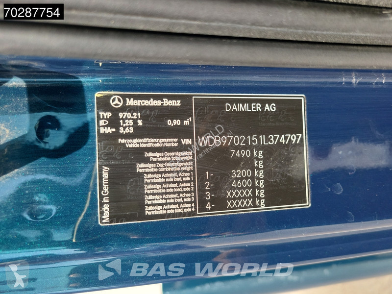 Camion Mercedes 816 4X2 NL-Truck Ladebordwand...