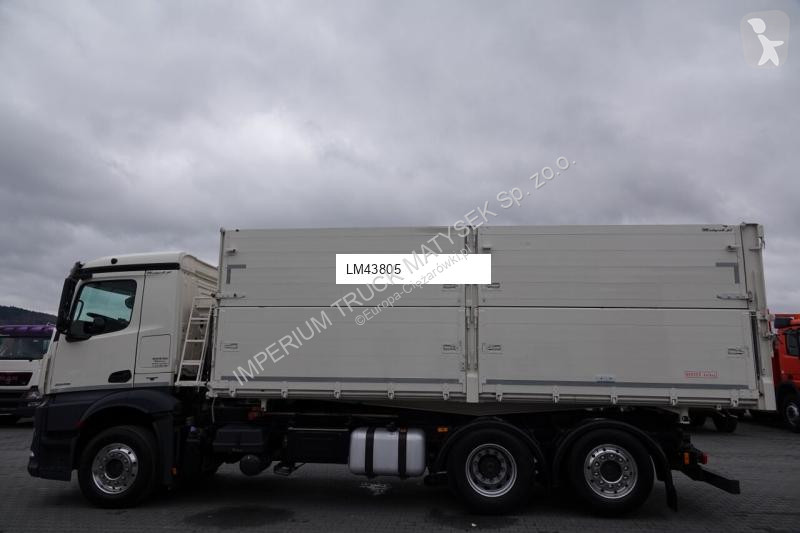 Kamion Mercedes ACTROS / 2545 / 6x2 / WYWROTKA...
