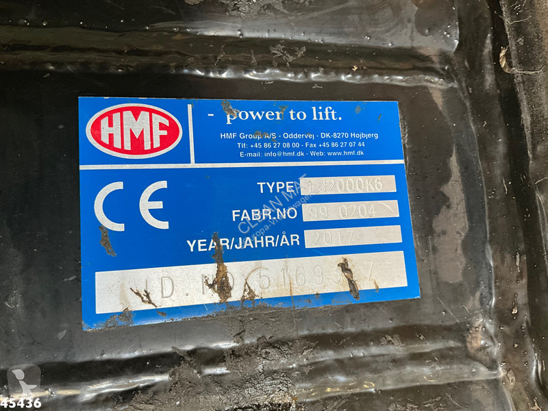 Camion Scania 490 8x2 Euro 6 etarder HMF 85...