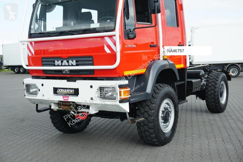Kamion MAN LE 220 / 4 X 4 / DOKA / DO ZABUDOWY...