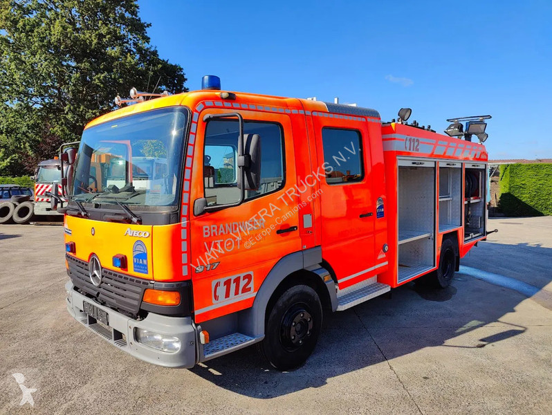 Kamion Mercedes 917 F 4X2 1500L Tank + Pump...