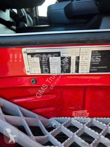 Tractor Scania R580 V8 / 6X4 FULL STEEL / Big...