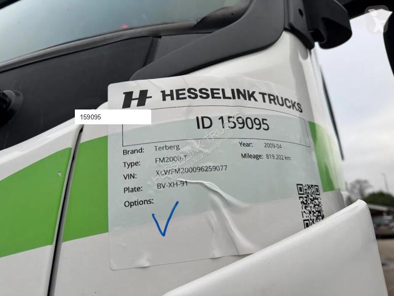 Camion Terberg FM 2000 8X8 21m3 Isolated Hardox...