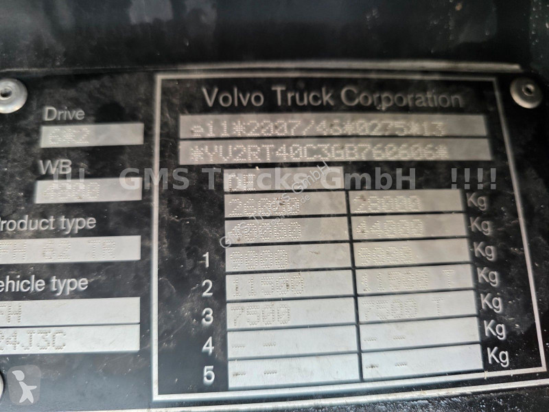 شاحنة Volvo 500 / 6X2 / I Shift / Atlas Kran /...