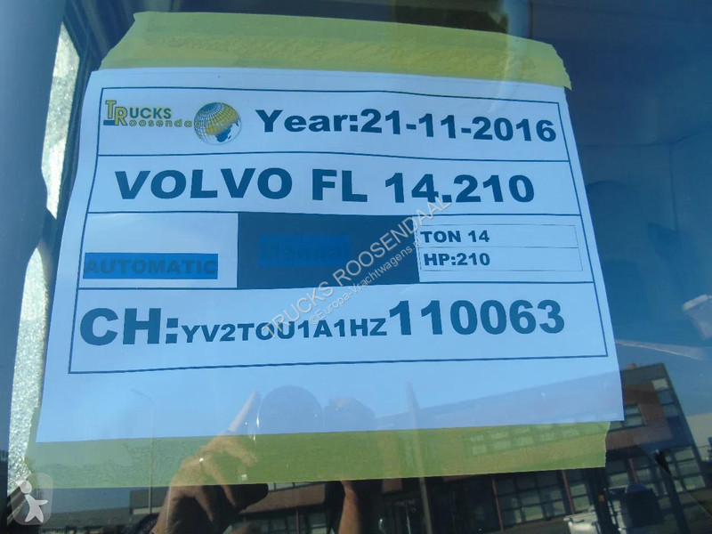 شاحنة Volvo 14.210 + ATP/FRC + CARRIER + LIFT +...
