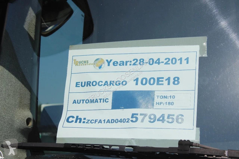 شاحنة Iveco 100e18 +EURO 5 + HOOK SYSTEM