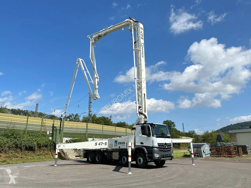 Beton Mercedes 4142 5 4142 8x4 SWAN TSP 47-5...