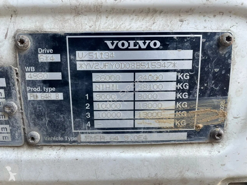 شاحنة Volvo 440 MTS Dino Grondzuigmachine...