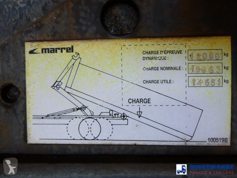 شاحنة Mercedes 2543 6x2 Euro 6 Garnier...