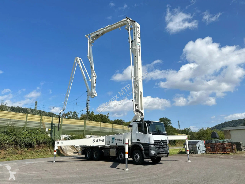 Beton Mercedes 4142 5 4142 8x4 SWAN TSP 47-5...