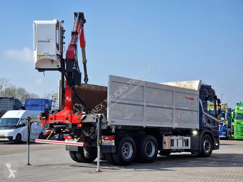 شاحنة Scania G500 6x2 - Tipper + Palfinger...