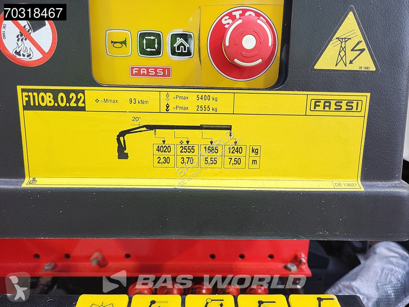 شاحنة DAF XB 260 4X2 SSI F110B.0.22 Active Kran...