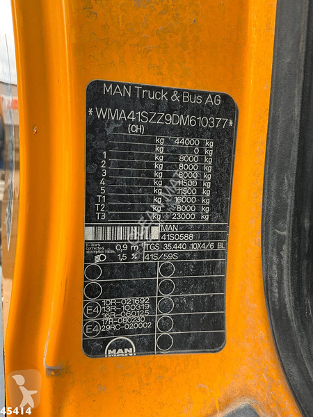 شاحنة MAN 35.440 10x4 Schwing Stetter 9m³...