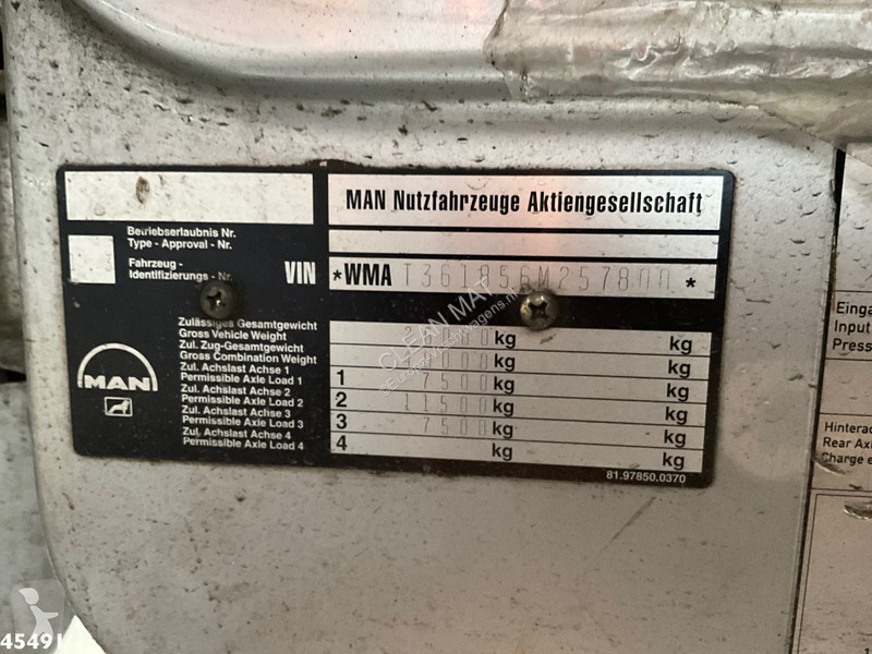 شاحنة MAN 26.400 Kroll 14.5m³ kolkenzuiger Euro...