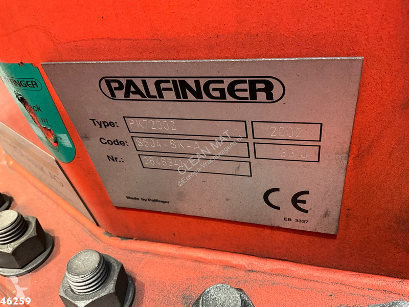 شاحنة DAF FAD 85  460 8x4 Palfinger 72 Tonmeter...