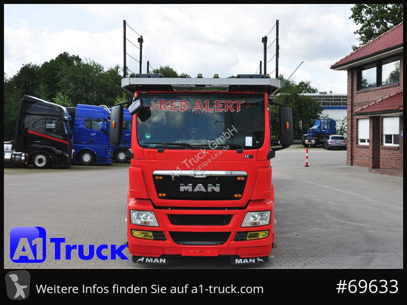 شاحنة MAN 18.400 TGX, Autotransporter Kässbohrer,