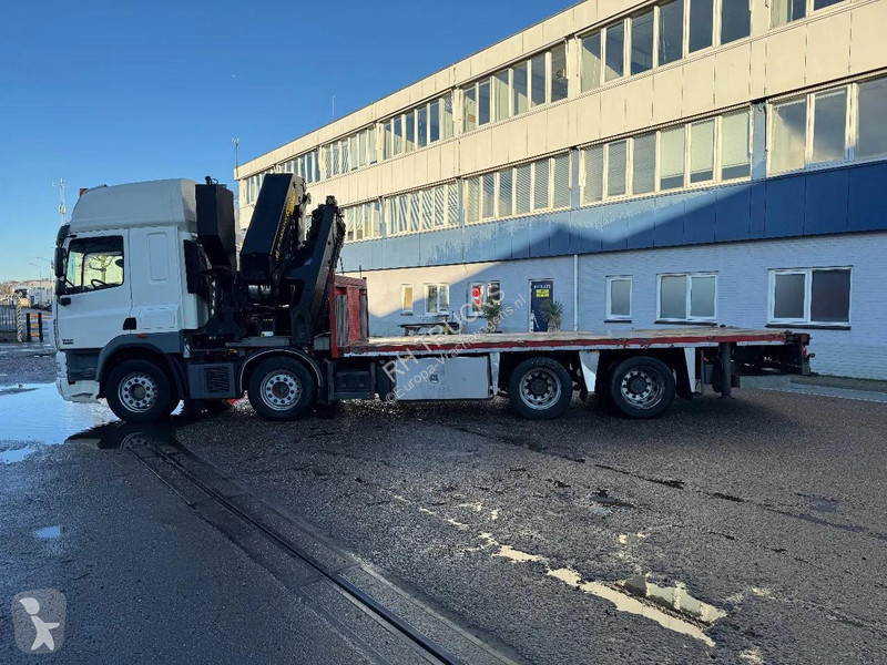 شاحنة DAF 85410 8X2 EURO 5 PALFINGER PK 62002 +...