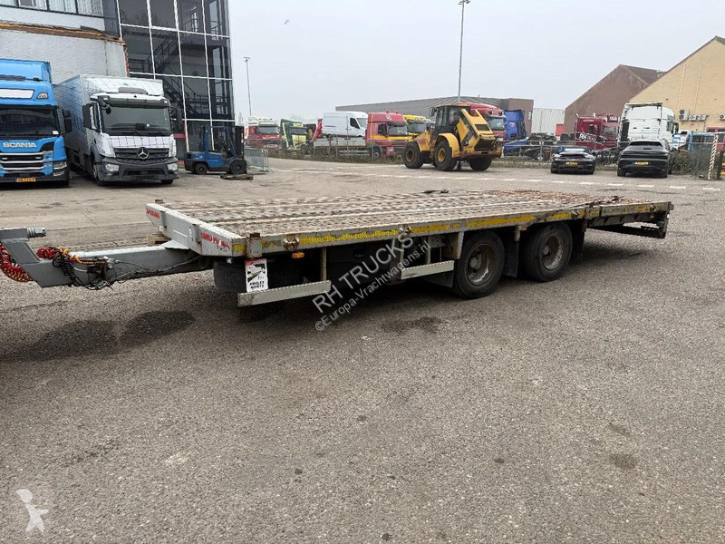 شاحنة Volvo 460 6X2 HIAB 422-6 + 2 AXLE TRAILER