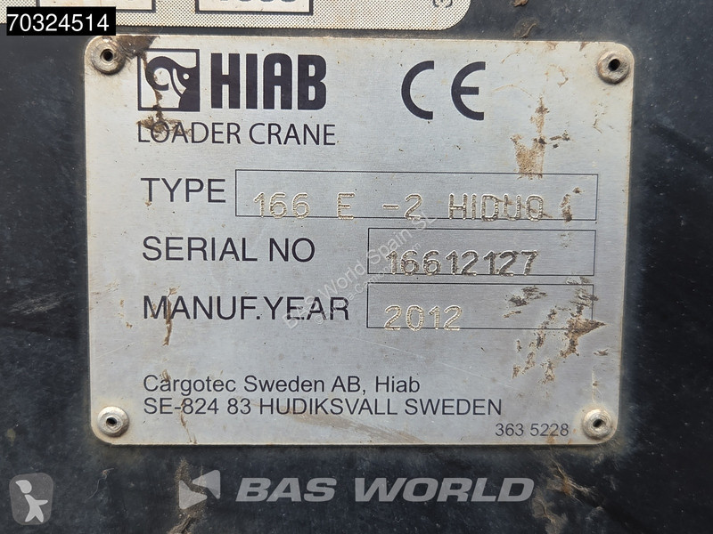شاحنة MAN 35.360  8X2 Grua HIAB 166 Rampas...