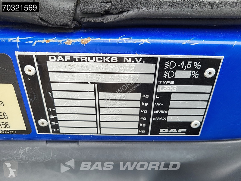 شاحنة DAF 210  4X2 APK TOT 11-2026 14t...