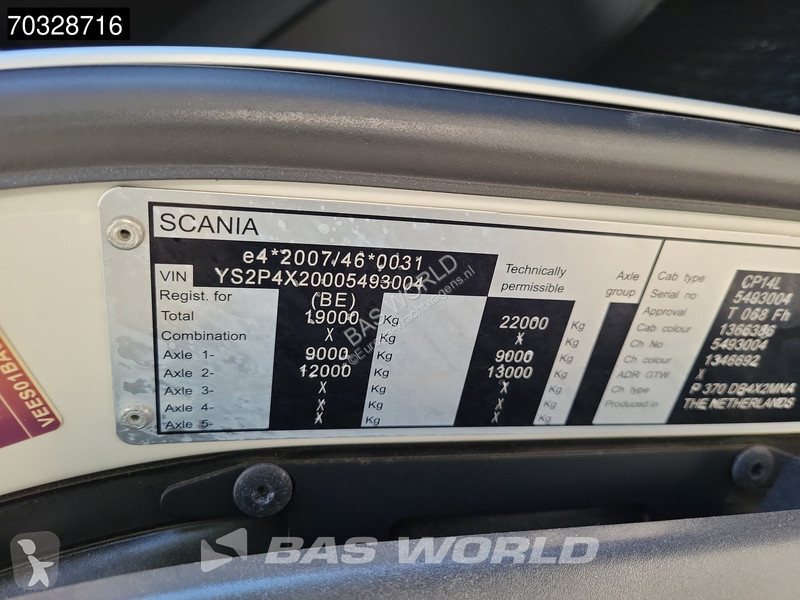 Camion Scania 370 4X2 Automatic 2t Tailgate Euro 6
