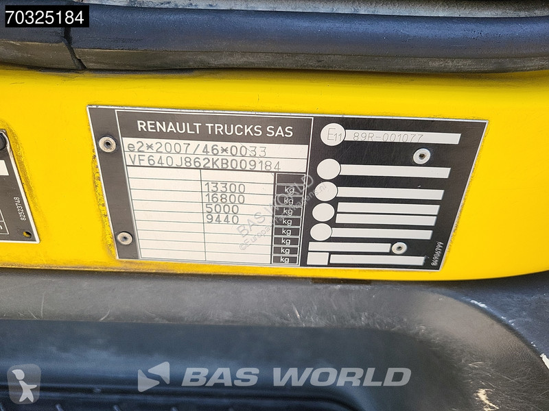 شاحنة Renault D 280 4X2 8,50m Box 13t Automatic...