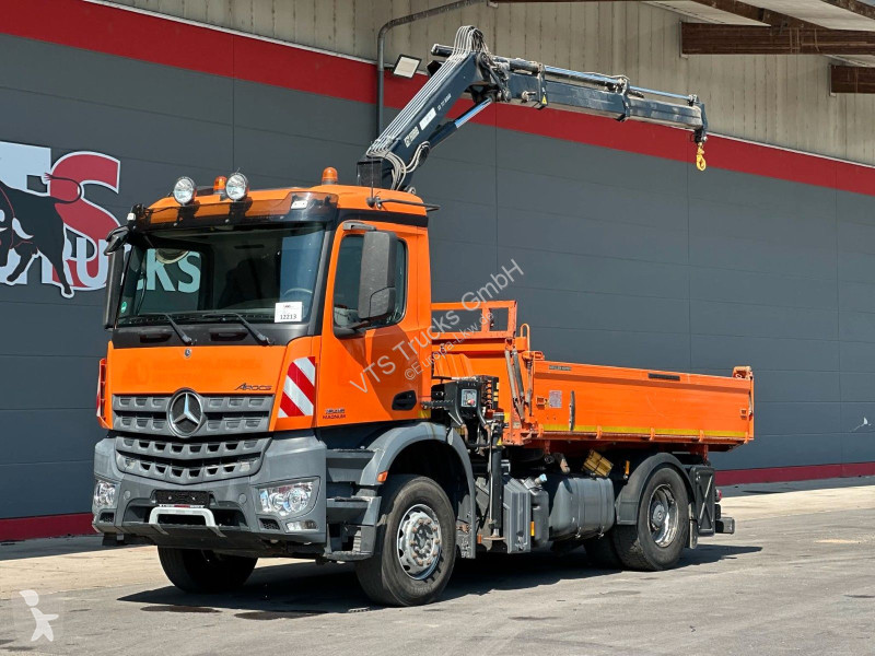 Camión Mercedes 1845 4x2 BL MEILLER & HIAB...