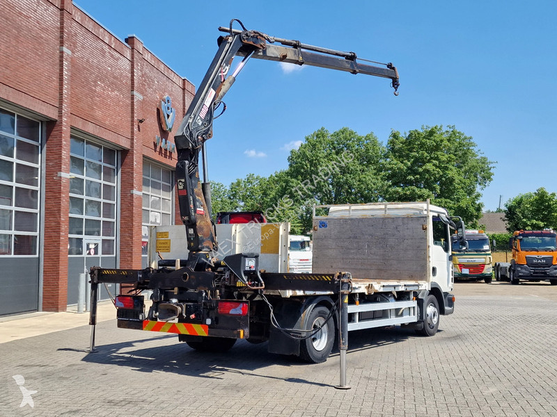 شاحنة MAN 12.210 - HIAB 077 DUO Crane / Grua -...