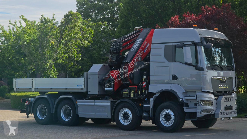 شاحنة MAN 37/510 8x4 FASSI 115tm CRANE/...