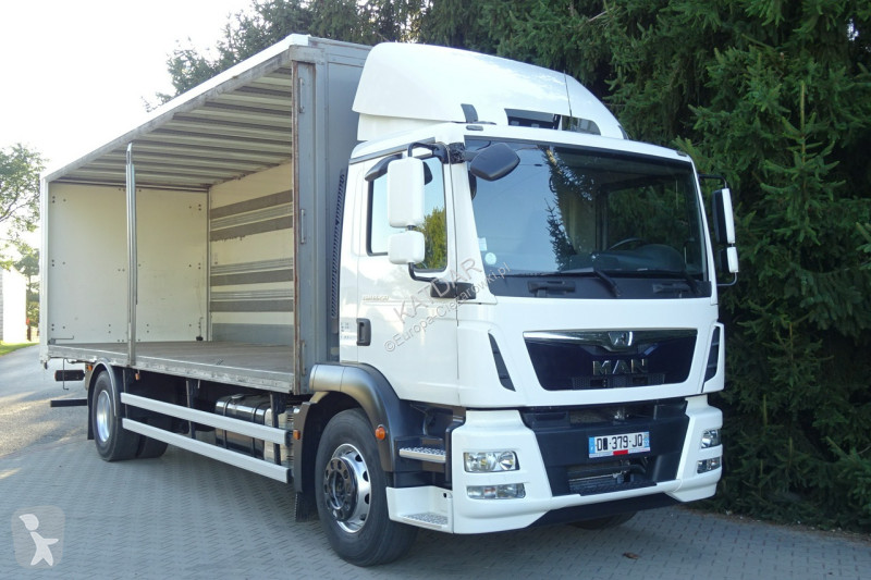 شاحنة MAN TGM 18.290 Euro 6 kontener firanka 20...