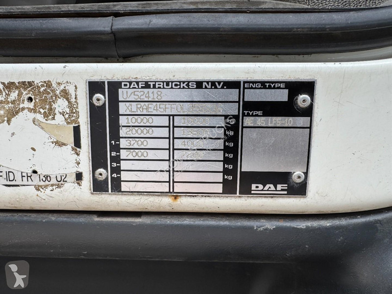 شاحنة DAF 180 Palfinger PK 3400 - 3 EURO V