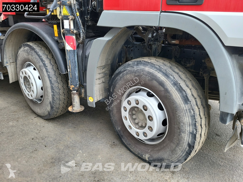 شاحنة Mercedes 4141 8X4 HIAB 166 D-4 Hiduo...