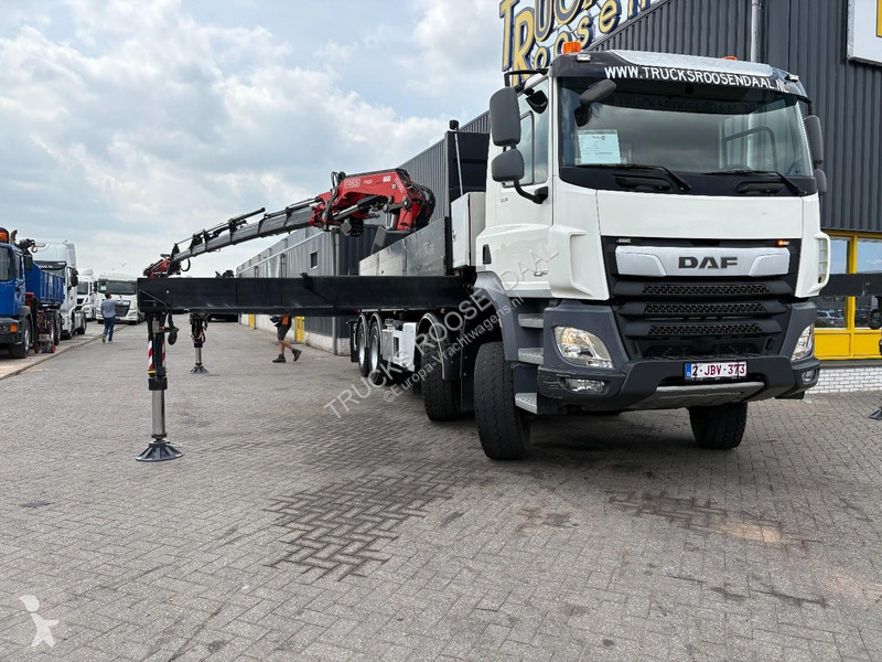 شاحنة DAF 530 + FASSI F 820 RA 6X EXT. + JIB 6X...