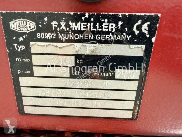 شاحنة Mercedes 1835 /Absetzkipper Meiller AK...