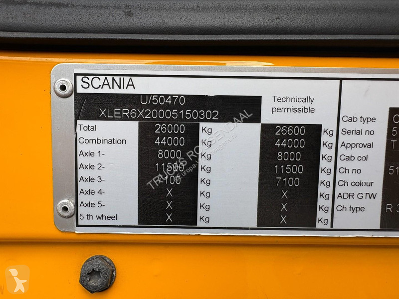 Camion Scania P 380 + 3pedals + 6X2 + IFT AXE +...